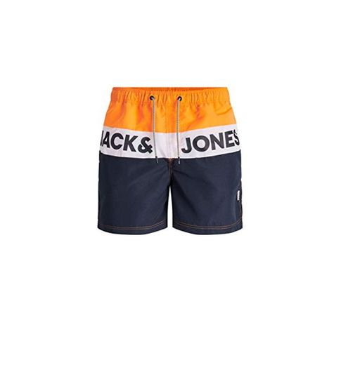 Jack & Jones – Bañador para hombre con logotipo Llama