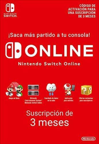 Productos Nintendo Switch Online - 3 Meses