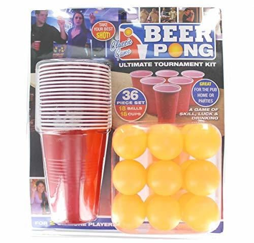 PMS 619028 - Juego de Beer Pong de 36 Piezas en Doble