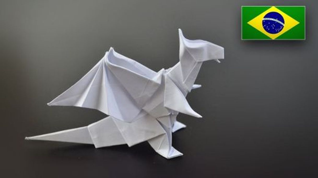 Moda Origami de Dragão 