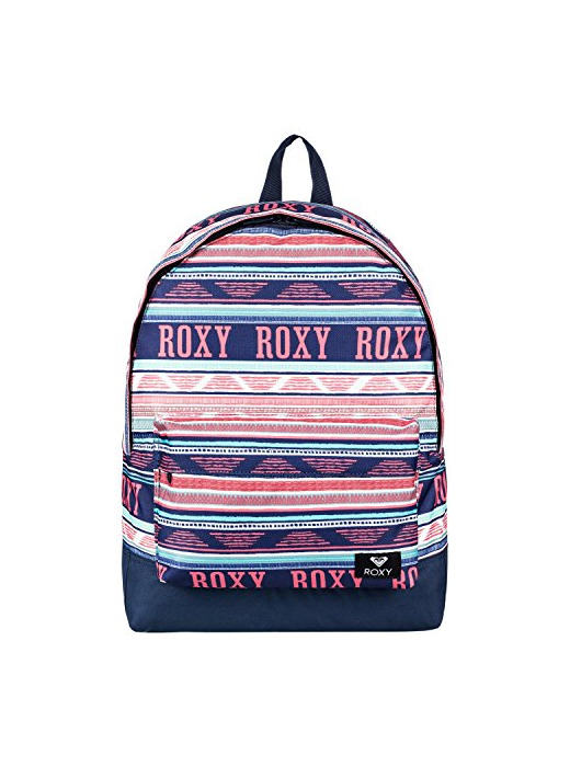 Fitness Roxy Sugar Baby Mochila Pequeña, Mujer, Verde/Blanco