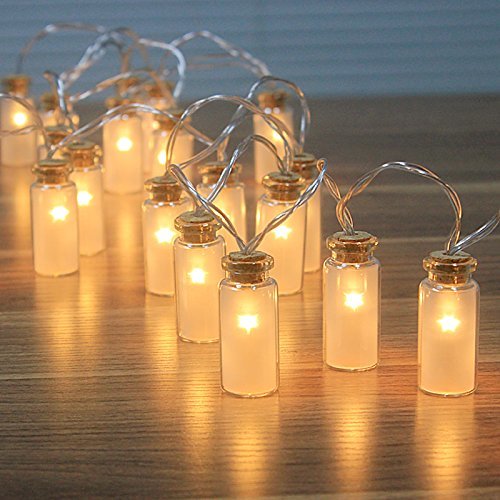 Productos NUEVO--8 Modos de vidrio Jar de la vendimia Luz de Navidad LED