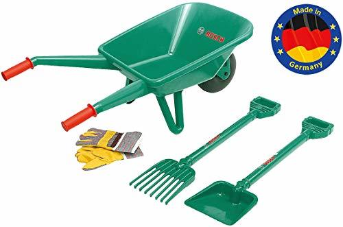 Productos Theo Klein-2752 Bosch Set De Jardineria Con Carrito De Jardinero, 4 Piezas,