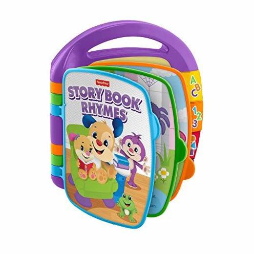 Fisher-Price Libro interactivo de aprendizaje, juguete bebé +6 meses