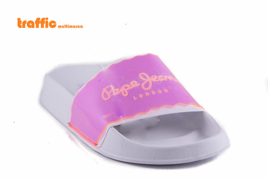 Fashion Chanclas Pepe Jeans Flap Fluor Rosa Mujer 39 Rosa