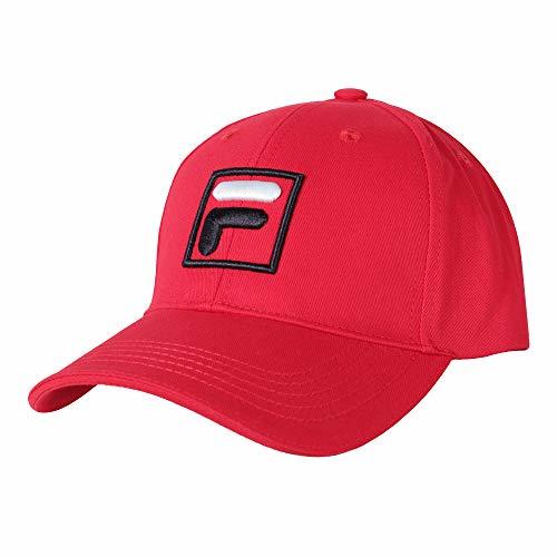 Moda Fila Gorra de béisbol Unisex Sport Forze Rojo