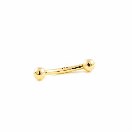 Piercing Oro Ceja bola lisa 3 mm