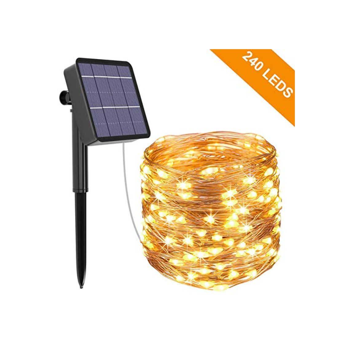 Product Guirnalda Luces Exterior Solar