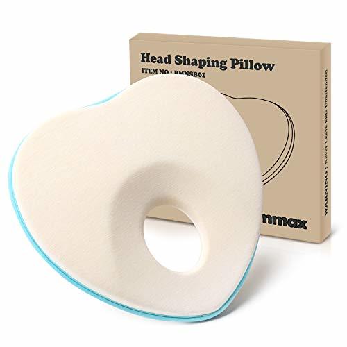 Products Bammax Almohada Plagiocefalia Bebe, Almohada Bebe para Evitar Cabeza Plana, Cojin Mimos