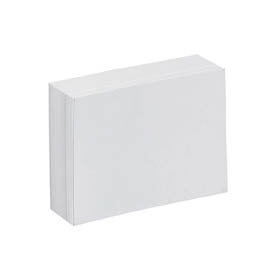 Producto Office Line onglets, Blanc, 190 g, DIN A6, 100 Pièces, blanches, n ° art. 