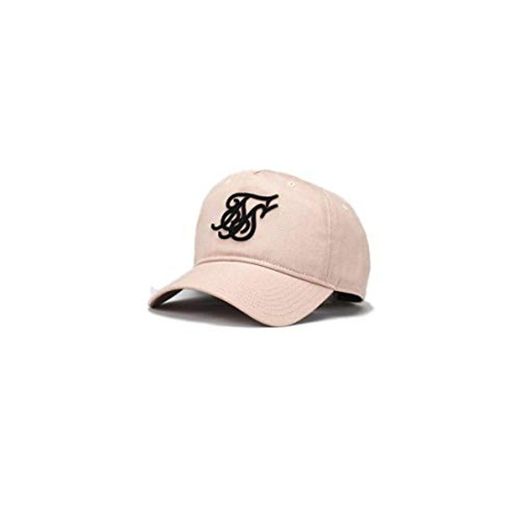 Gorra SikSilk Suede Bent Peak Rosa