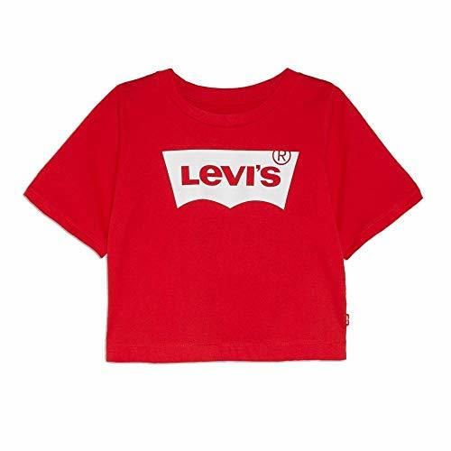 Levi's kids Lvg Light Bright Cropped Top 4e0220-r6w-lr Camiseta