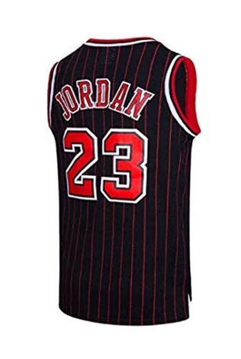 A-lee Men 's Jersey toros Vintage campeón de la NBA, Michael Jordan