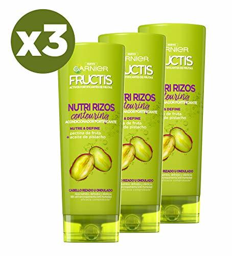 Belleza Garnier Fructis Nutri Rizos, Acondicionador para Cabello Rizado u Ondulado - 3