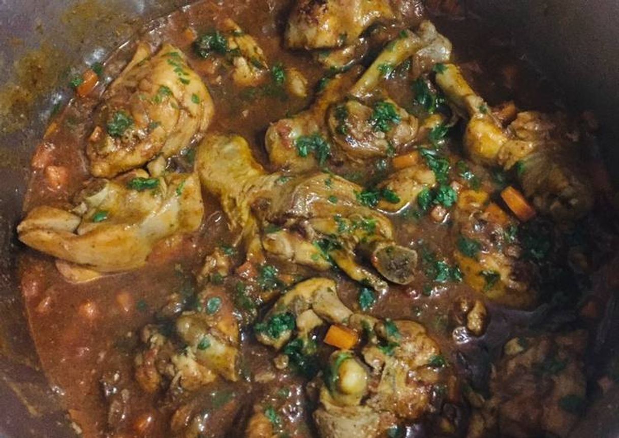 Molho de frango caipira 