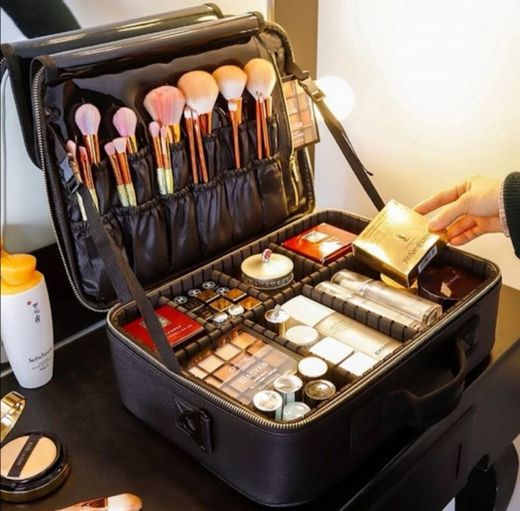 Organizador profesional de maquillaje 