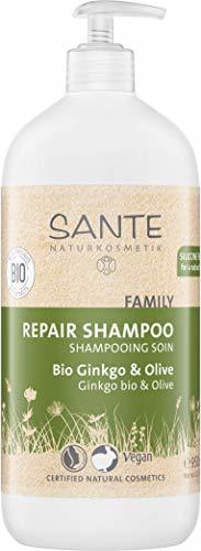 Beauty Sante Naturkosmetik Kur Champú Ginkgo y orgánicos de oliva 950 ml, 1