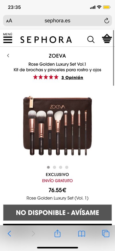 Product Las brochas que más uso