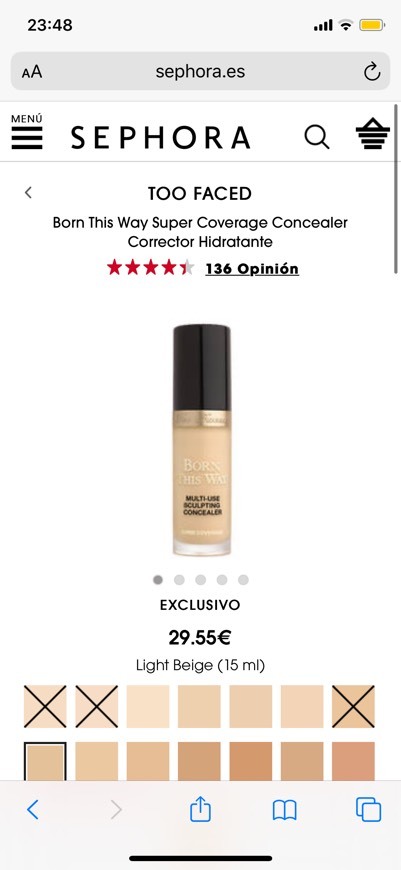 Producto Corrector 