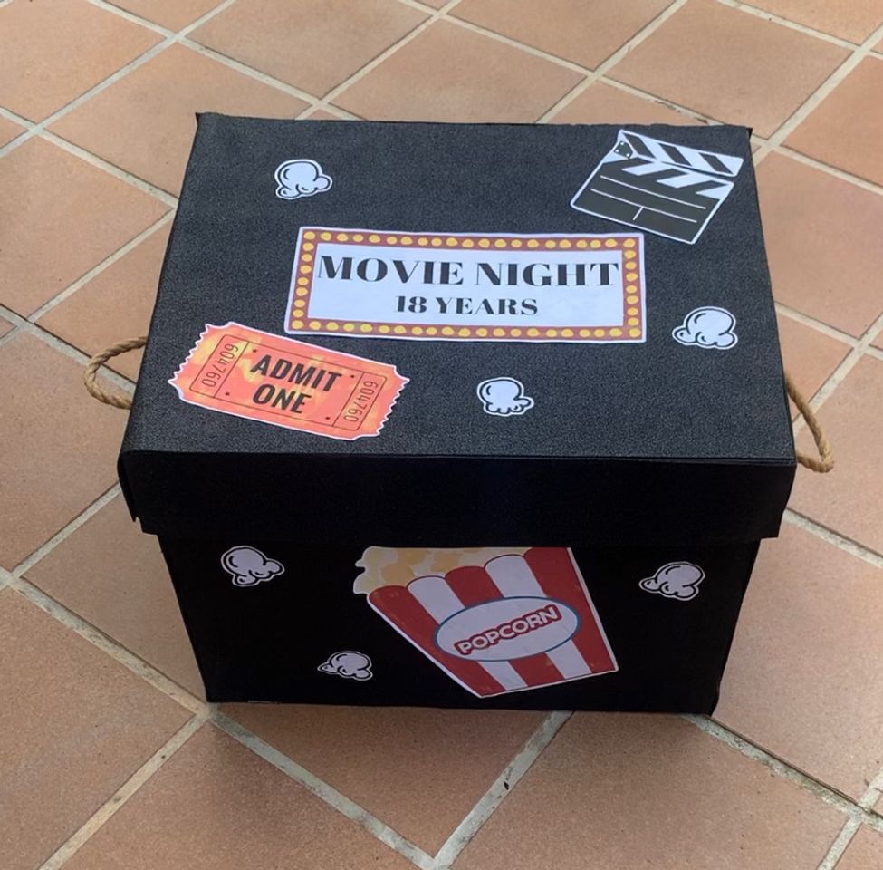 Moda CAJA de CINE 🍿