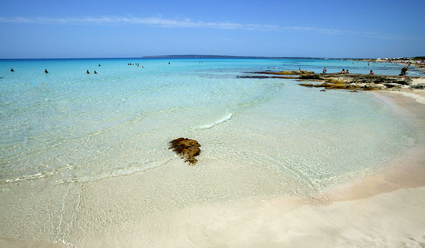 Lugar Formentera playa