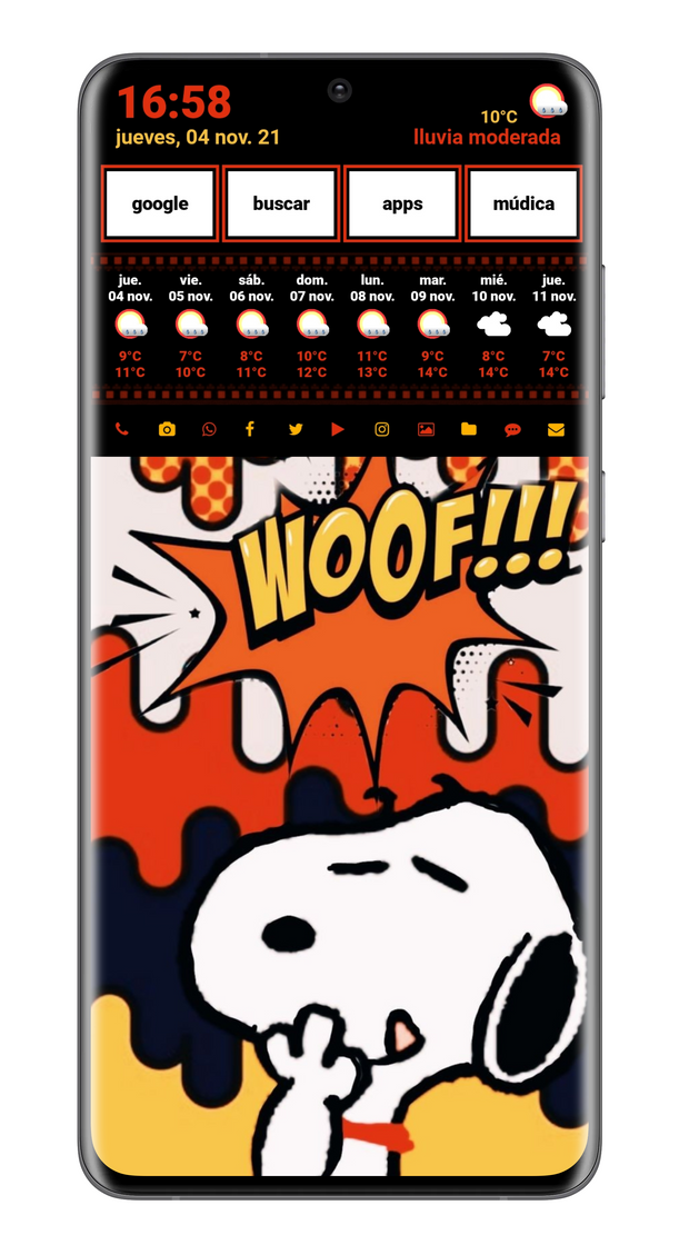 Moda Home KLWP Woof