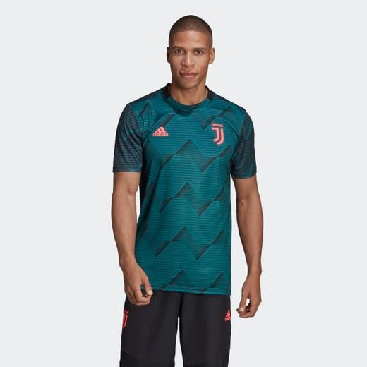 Camiseta calentamiento Juventus - Verde adidas