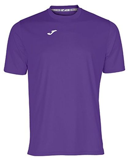 Joma Combi Camiseta Manga Corta, Hombre, Morado