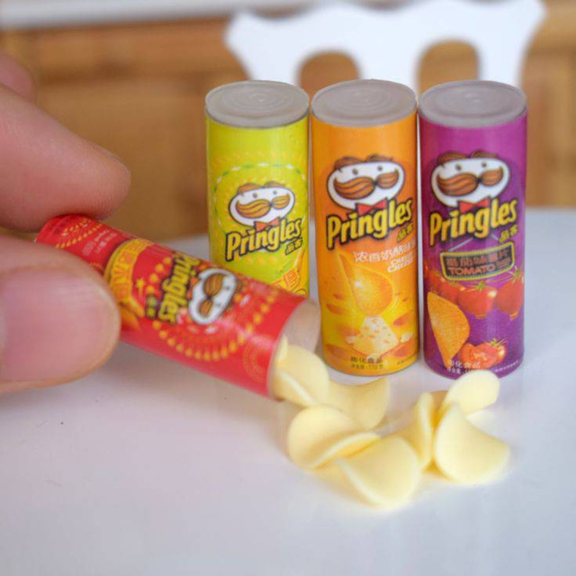 Moda Miniatura de Pringles