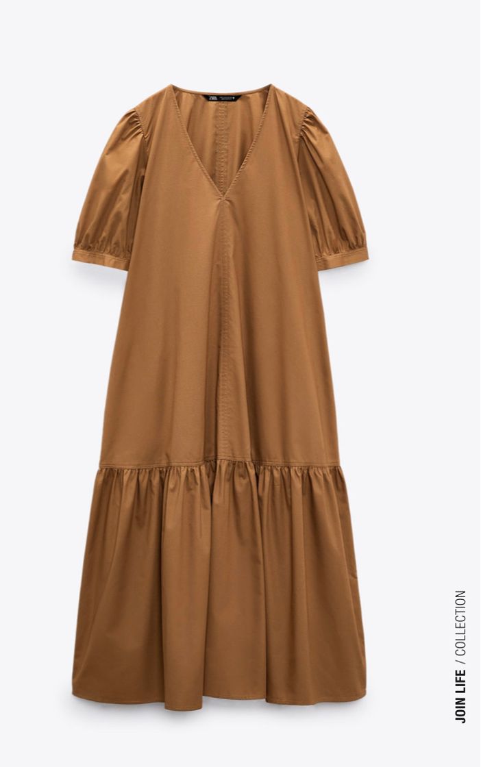 Social VESTIDO MIDI COM PAINÉIS 