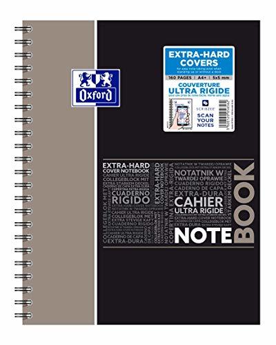 Libro Oxford 400037406, Portátil Cuaderno ultra rígido, Cubierta de cartón, Encuadernación en espiral,