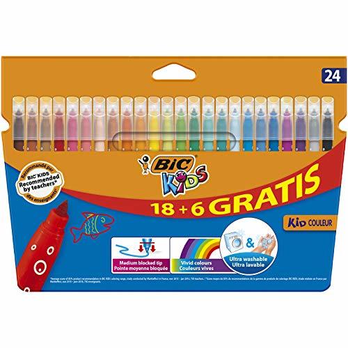 Producto BIC Kids Kid Couleur rotuladores punta media - colores Surtidos