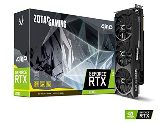 Zotac GeForce RTX 2080 AMP 8 GB GDDR6 - Tarjeta gráfica