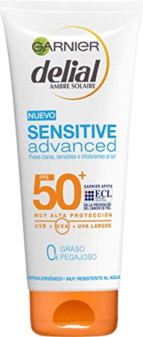 Lugares Garnier Delial Sensitive Advanced - Leche Solar para Pieles Claras