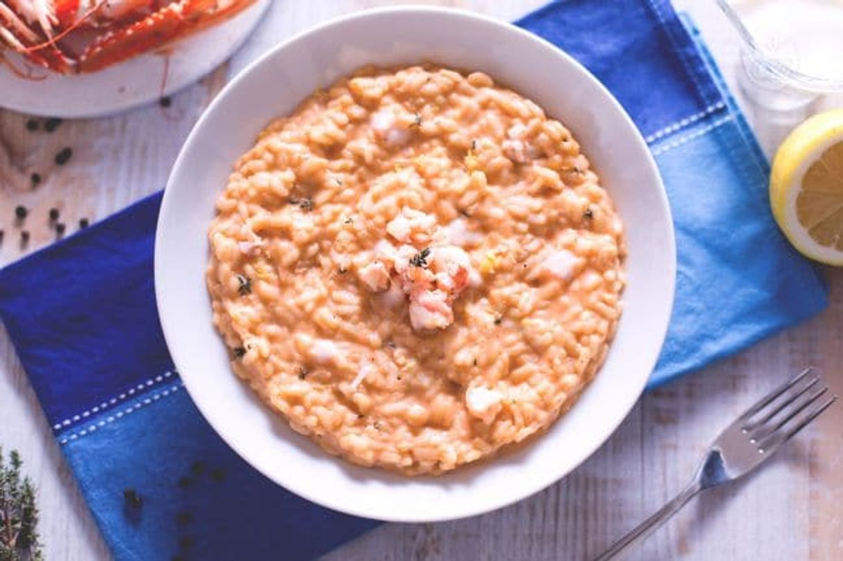 Moda Risotto alla crema di scampi