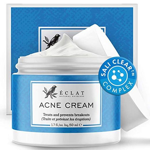 Crema para Acné Eclat – Tratamiento Antiacné Natural Doble Potencia con Ácido
