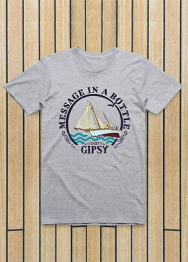 Camiseta "Barco" Gipsy 1927 Gris