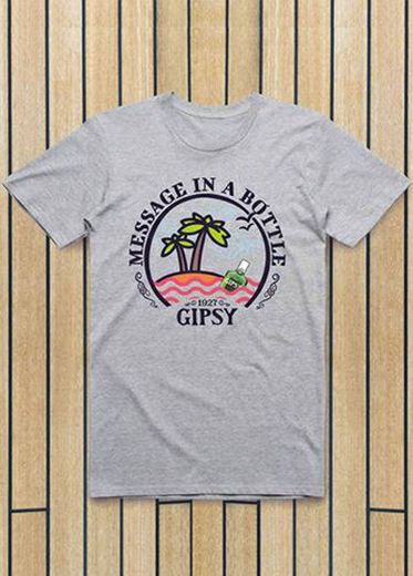 Camiseta "Isla" Gipsy 1927 Gris