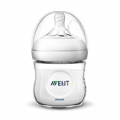 Producto Philips Avent Biberón Natural SCF030/17 - Biberón de 125 ml con tetina