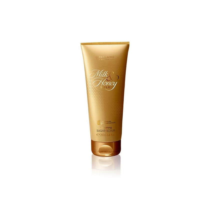 Product Exfoliante corporal miel y leche oriflame 