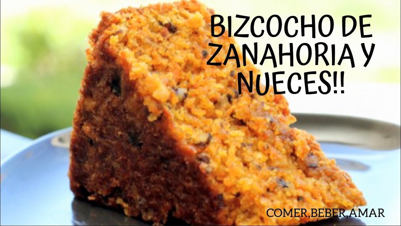 Moda Bizcocho de zanahoria y nueces 