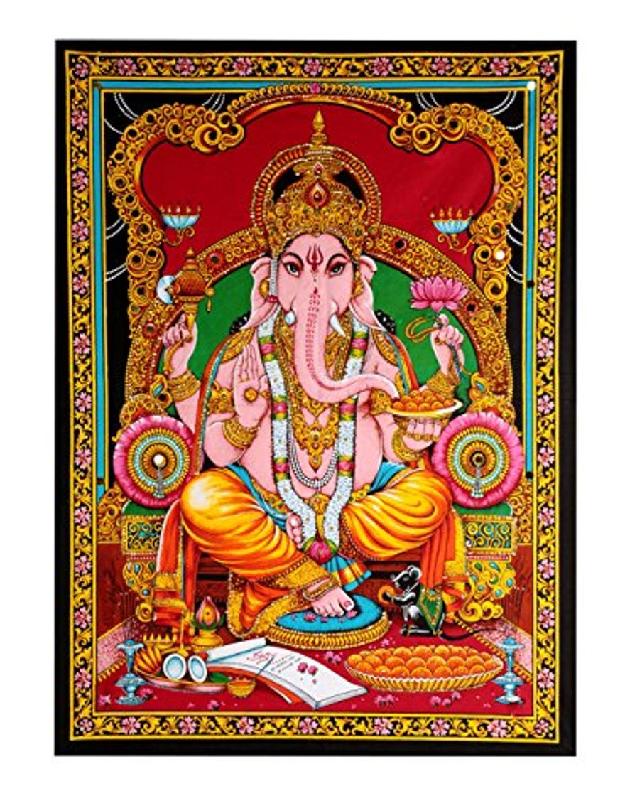 Product RAJRANG BRINGING RAJASTHAN TO YOU Indian Ganesh Tapestry