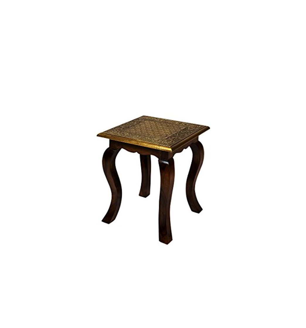 Product Marrakesch – Mesa auxiliar Mesa de madera maciza anum 40 cm