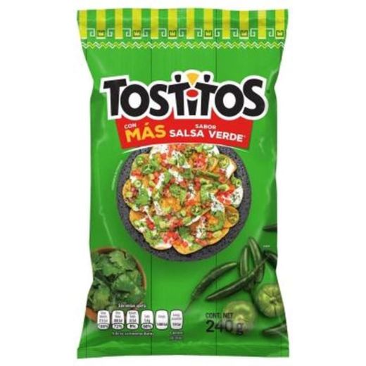 Totopos Tostitos salsa verde 240 g | Walmart