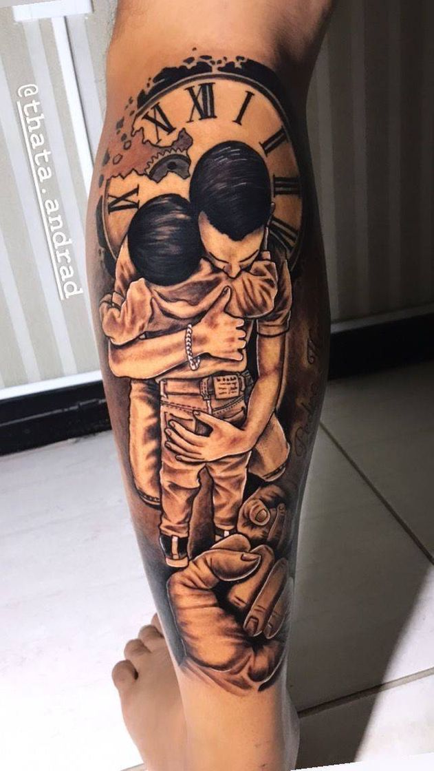 Moda Tattoo pai e filho