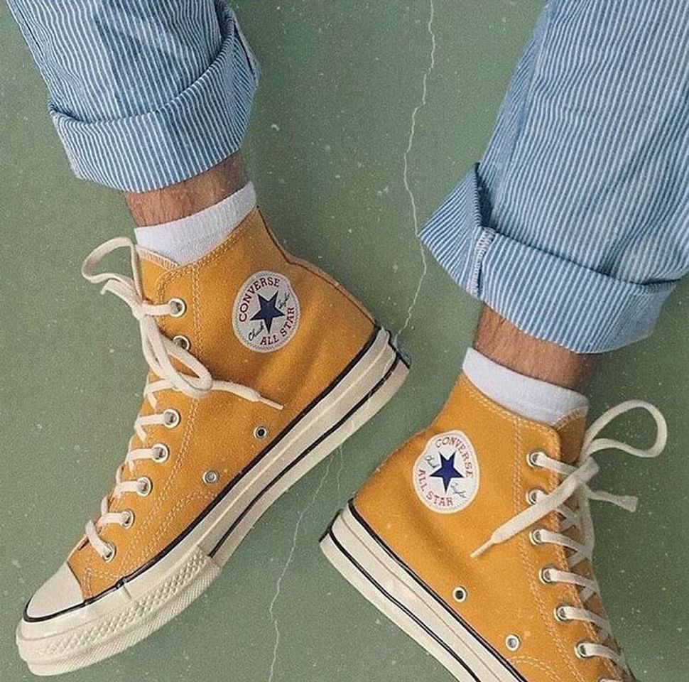 Moda ALL star amarelo