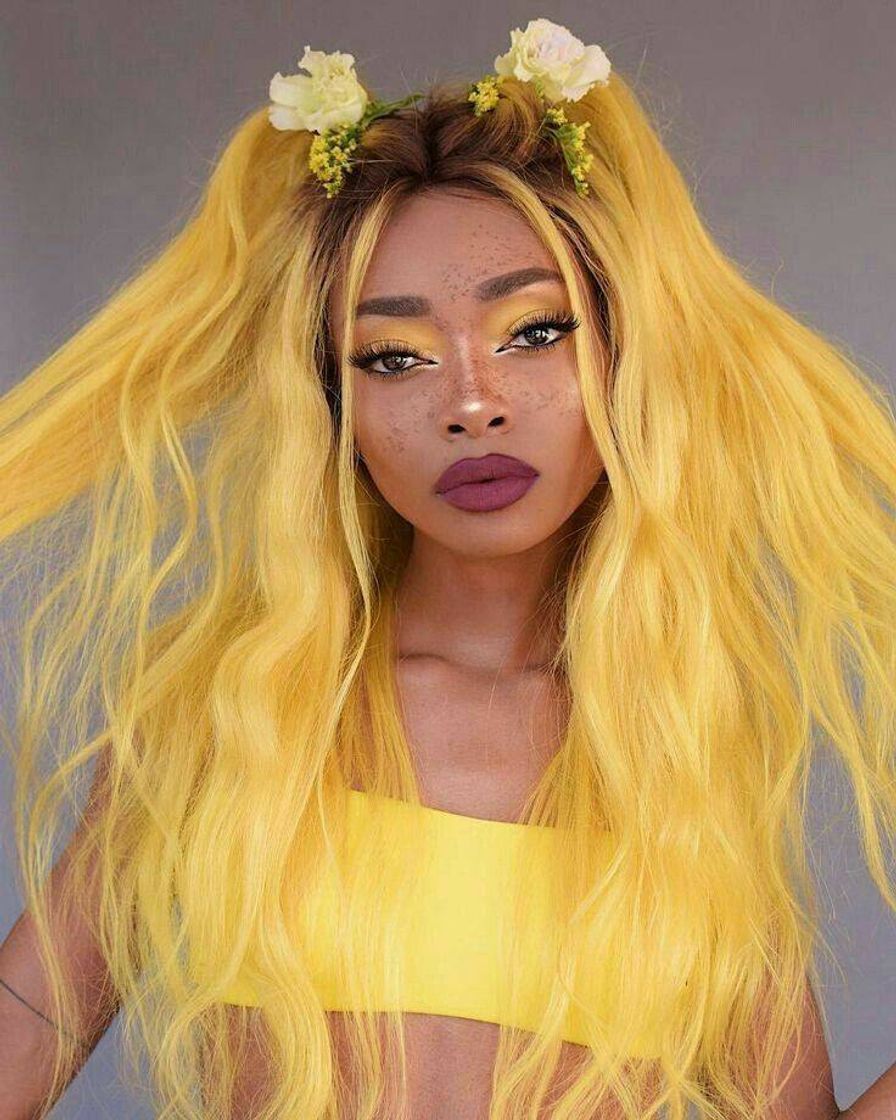 Social Hair yellow 