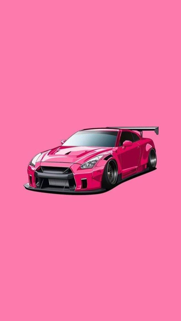 Social Carro rosa