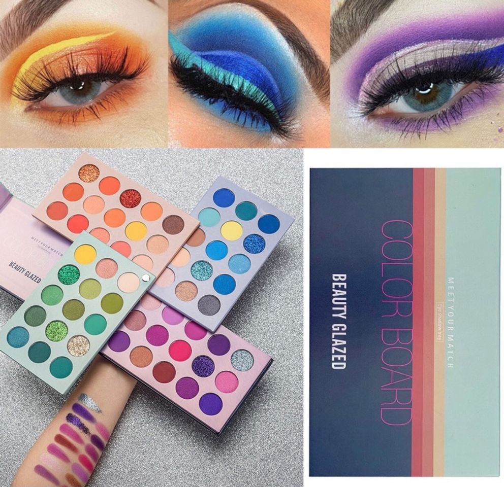 Fashion Paleta Beuaty 60 cores em promoção na shopee