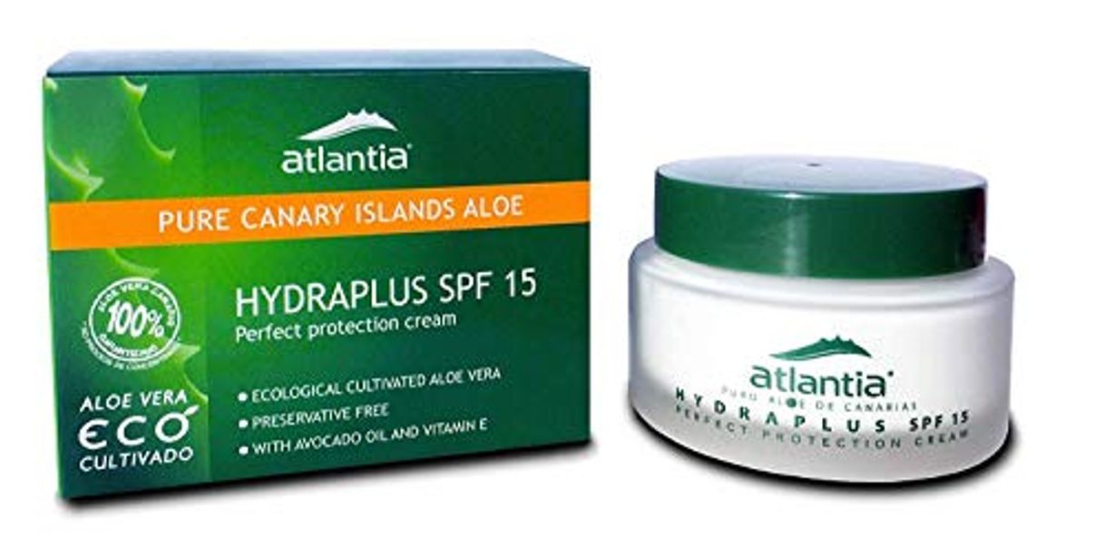Social 50 ml Crema Facial de Aloe Vera Hydraplus con Filtro SPF 15.